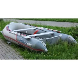 Надувная 4-х местная ПВХ лодка KingFish HDS-340AL